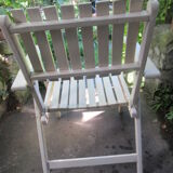 Fauteuil blanc bord de mer