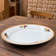Large oval dish Moulin des Loups, model Granite