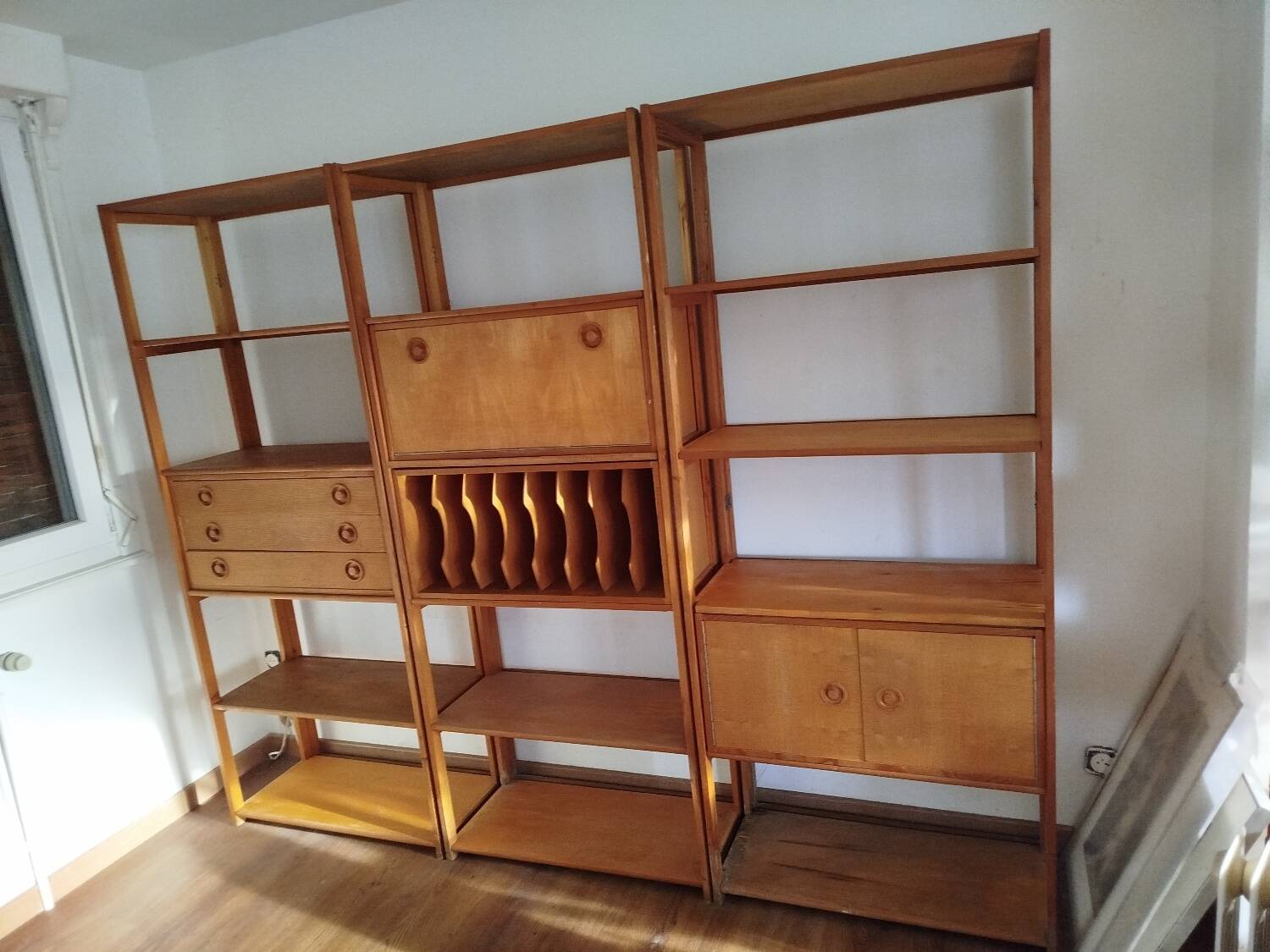 Vintage modular shelf, 1970s