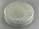 60s 70s lamp light plafoniere flush mount ice glass hillebrand 60s