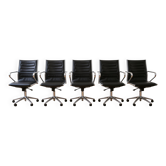 Set of 5 Sitland office chairs