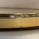 Vintage oval ceramic mirror