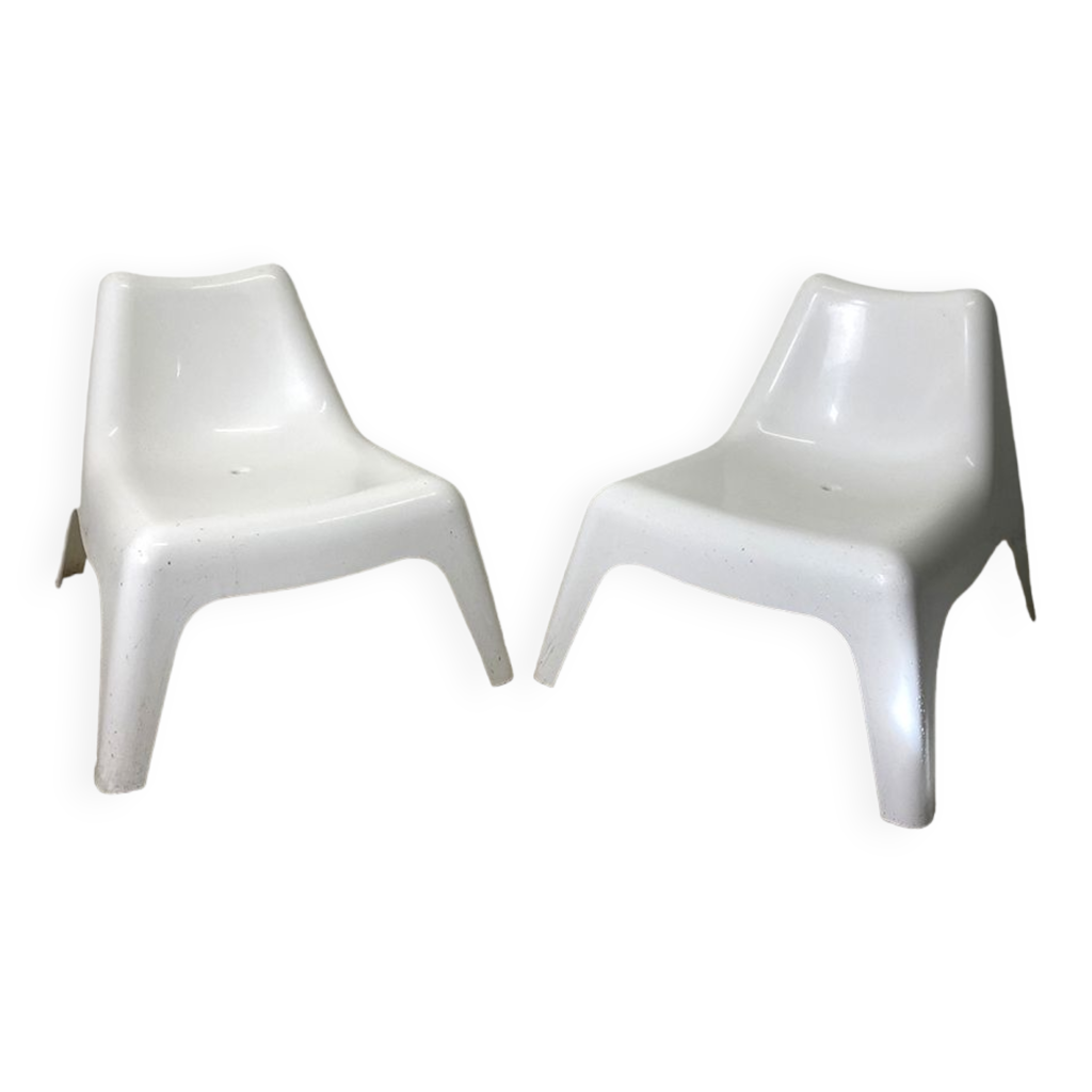 Pair of garden chairs Model VAG Design Thomas Sandell for Ikea