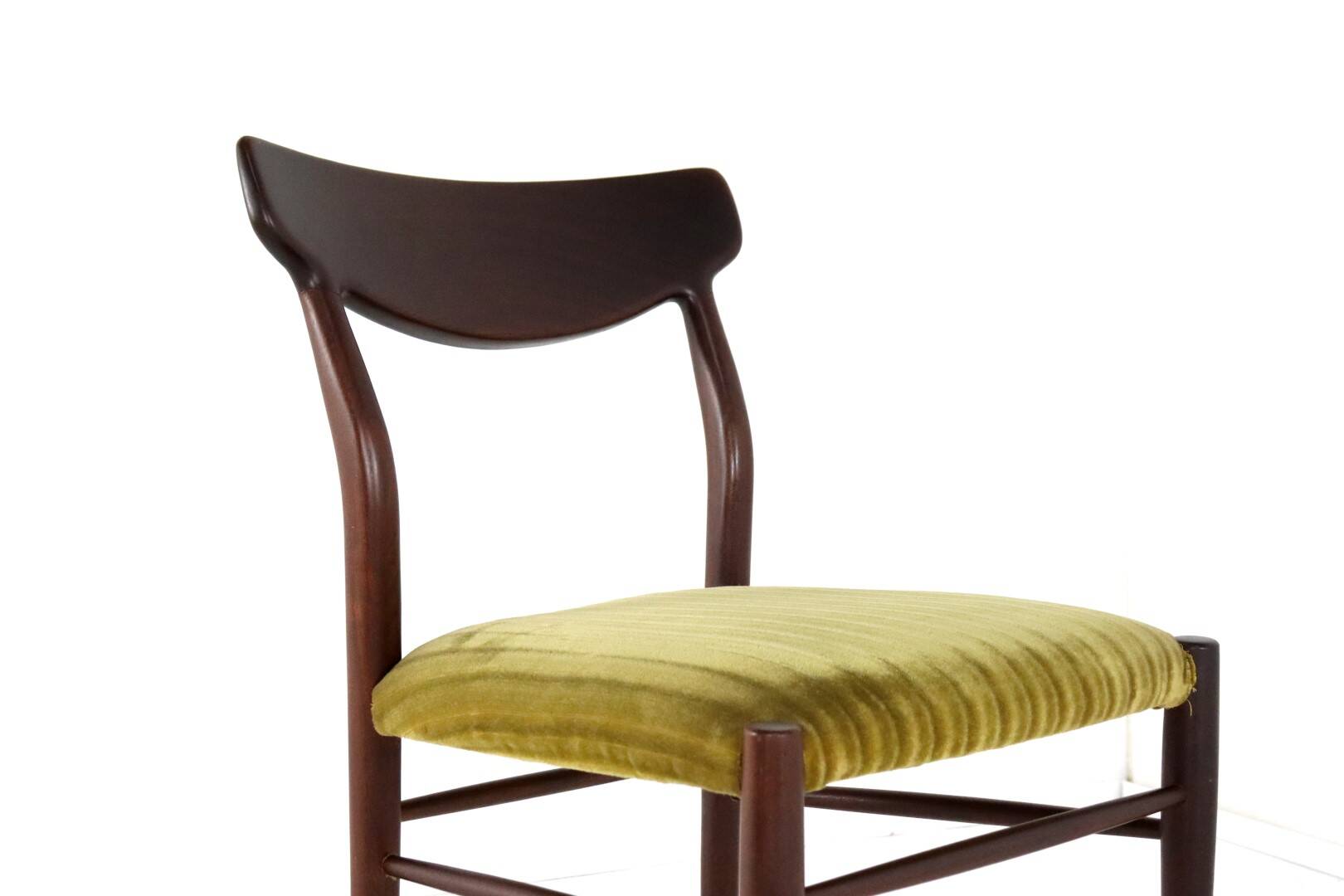 Set of 6 Lübke Otto Pollak mid centiry chairs 'Aldersbach'