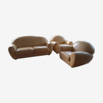 Sofa and two armchairs