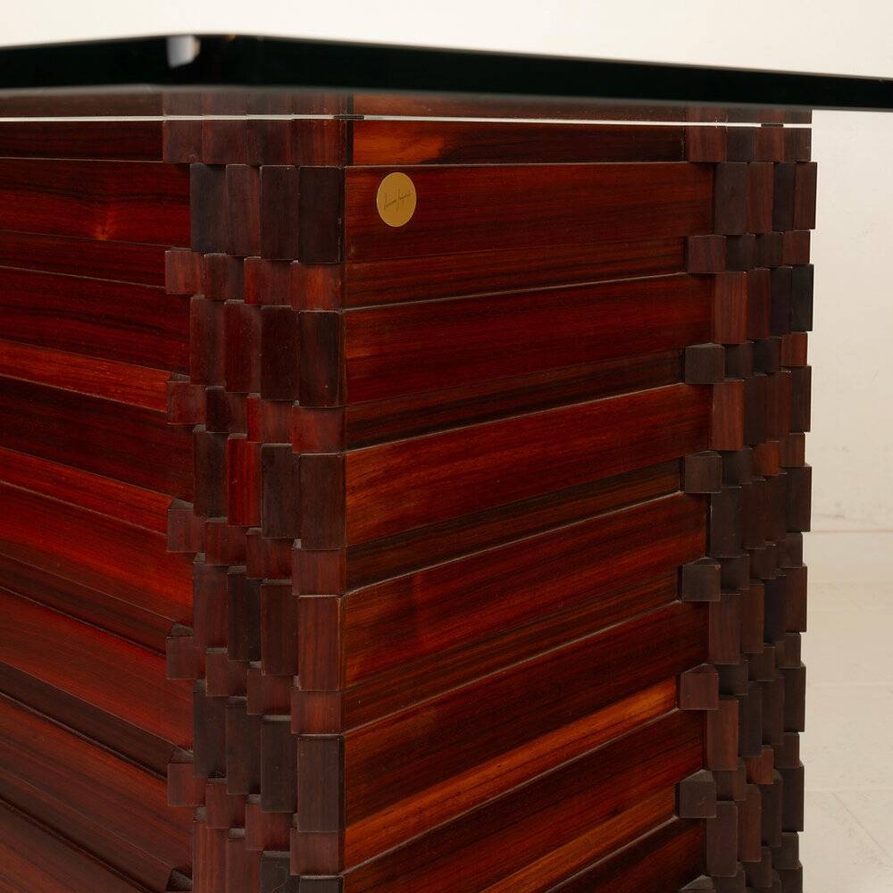 Table Diamante Scultura 99 par Luciano Frigerio pour Frigerio di Desio 1970