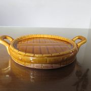 Albert Ferlay Vallauris ceramic bottle coaster 50s 60s