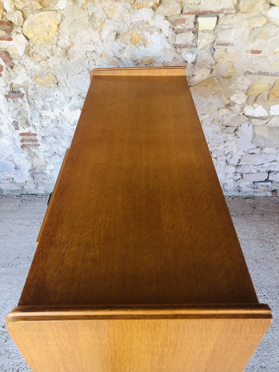 Vintage storage unit on compass legs by SAM Circa 50's/60's