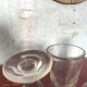 Suite de 4 verres à pieds soufflés
