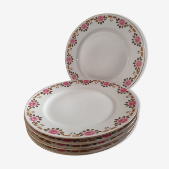 Limoges porcelain dessert plates