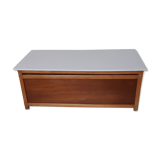 Wooden toy bench chest