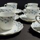 Limoges Giraud porcelain cups set of ten