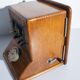 Wooden network telephone centre - vintage 1964