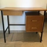 Minimalist desk 60s 70s