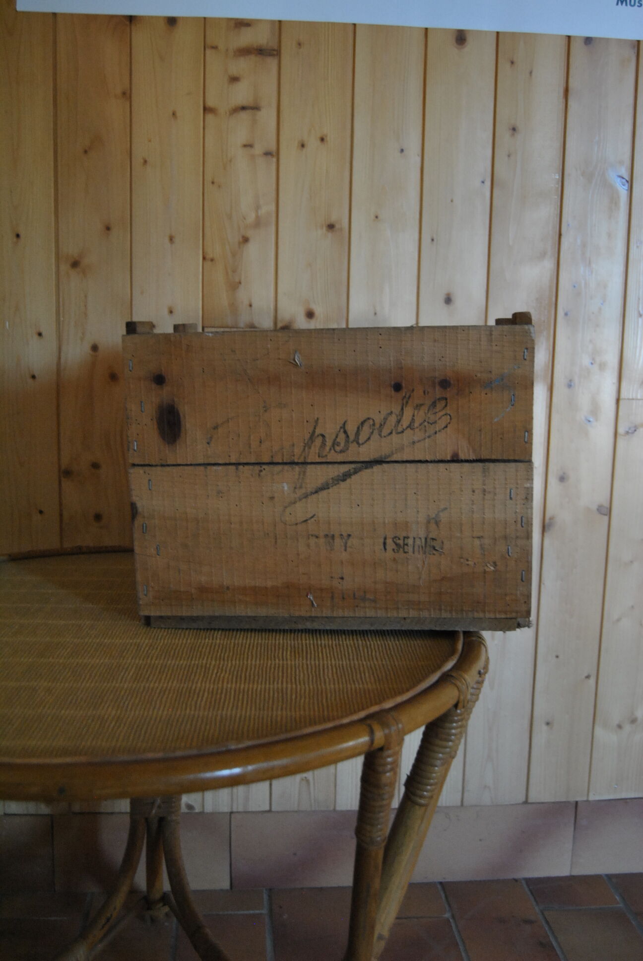 Vintage "Rapsodie" wooden box