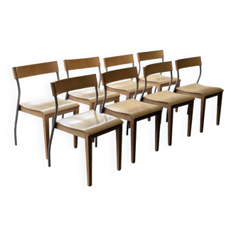 Ensemble de 8 chaises &quot;NORDISK&quot; (1990's) – Tina Christensen - IKEA