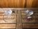 Old pair of cristal d'arques candle holders vintage crystal