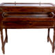 Console de bijoutier en teck birman ancien