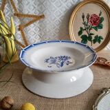 Set of two hollow plates Sarreguemines Canebiere vintage