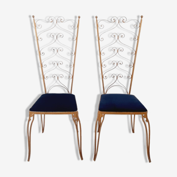 Pair of vintage chairs, design Pier Luigi Colli