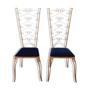 Paire de chaises vintage,