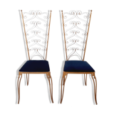 Pair of vintage chairs, design Pier Luigi Colli