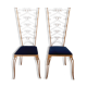 Paire de chaises vintage, design Pier Luigi Colli