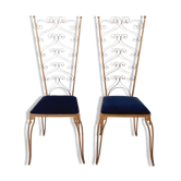 Pair of vintage chairs, design Pier Luigi Colli