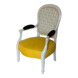 Fauteuil Victoria, style Louis Philippe