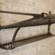 Old train luggage rack