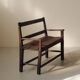 Solid wood cantou bench, Popular Art, 19th century