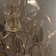 Lampe de table en bronze et cristal, France