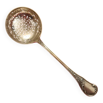 Soupudrouse spoon in silver. Minerva hallmark 1st title.