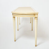 Maison Jansen neoclassical Louis XVI style console table 1950s