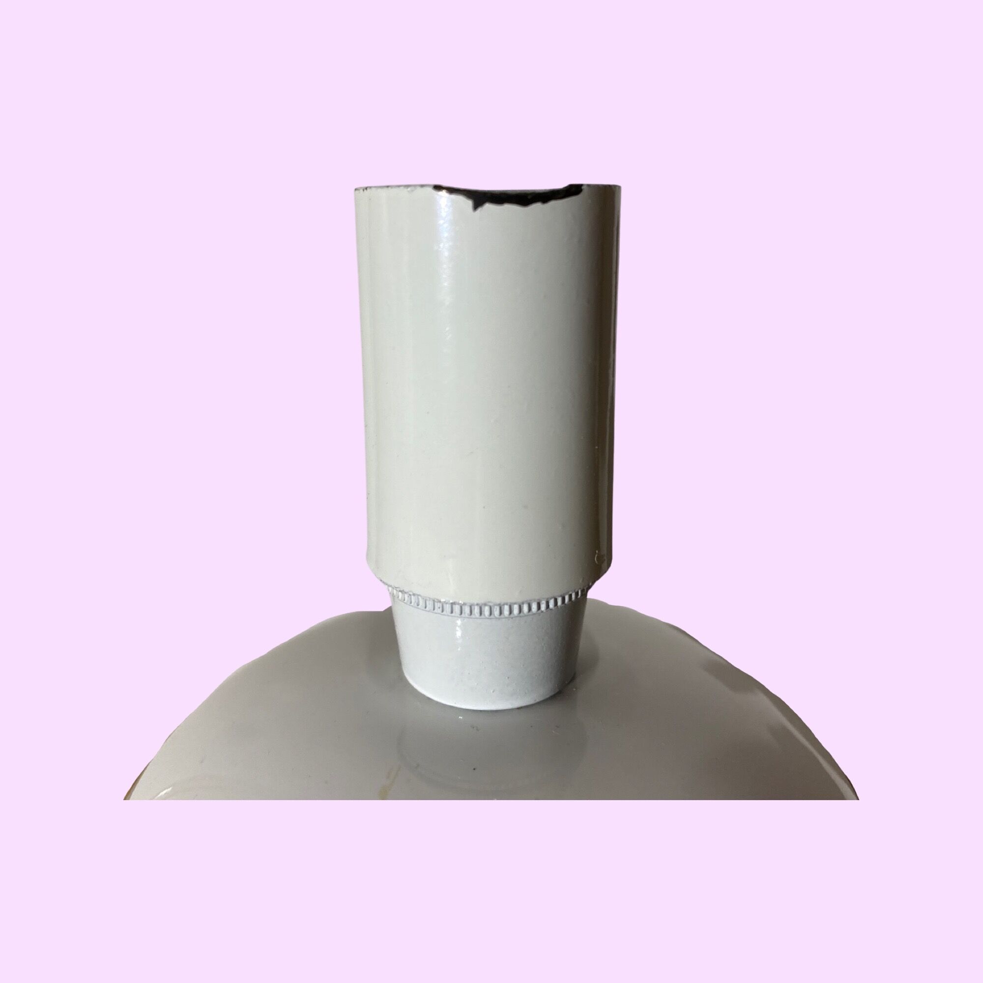 White Retro Danish Desk Light | Scandinavian Table Lamp From The Mid Century Made In Denmark | White