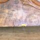 Old pediment in solid and marquetry wood