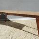 Table basse raw design pieds compas