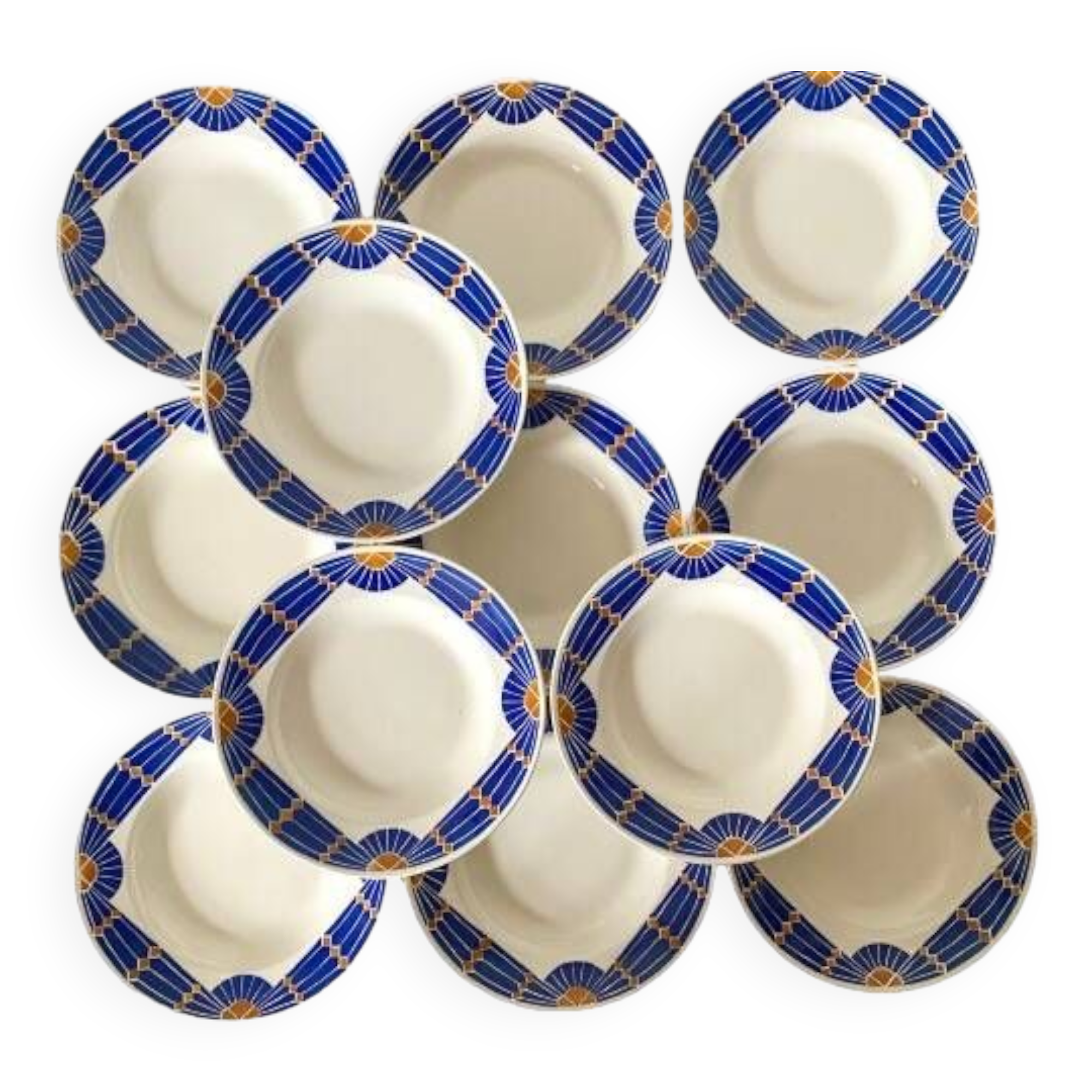 Deep plates Badonviller Saint Gabrielle 1900