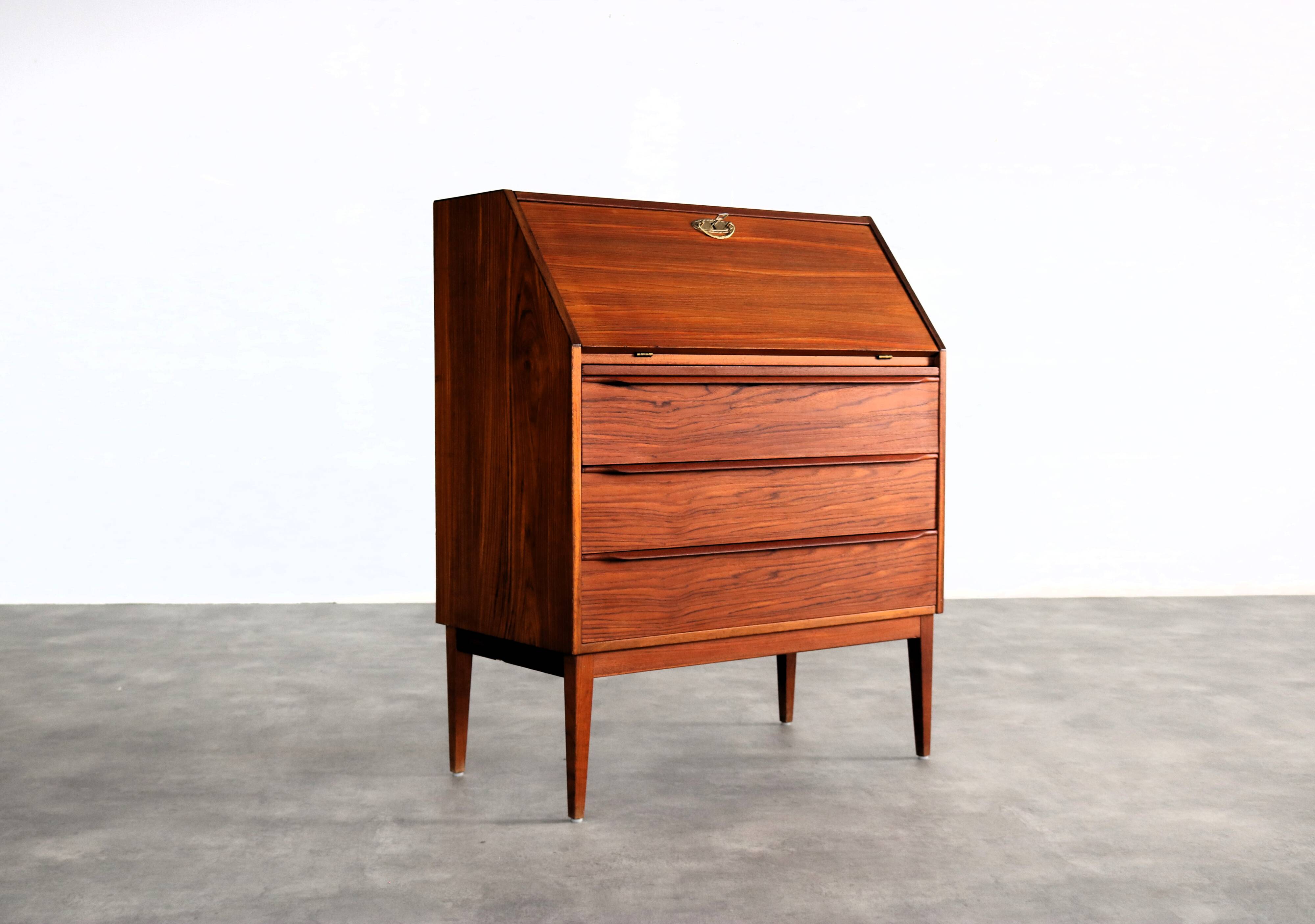 Vintage secretary | desk | teak | 60s | sweden