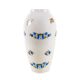 Porcelain vase, Kashubian design, 1980s, made in Poland