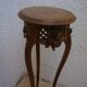 Ancienne selette en bois sculté