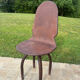 4 chaises industrielles vintage