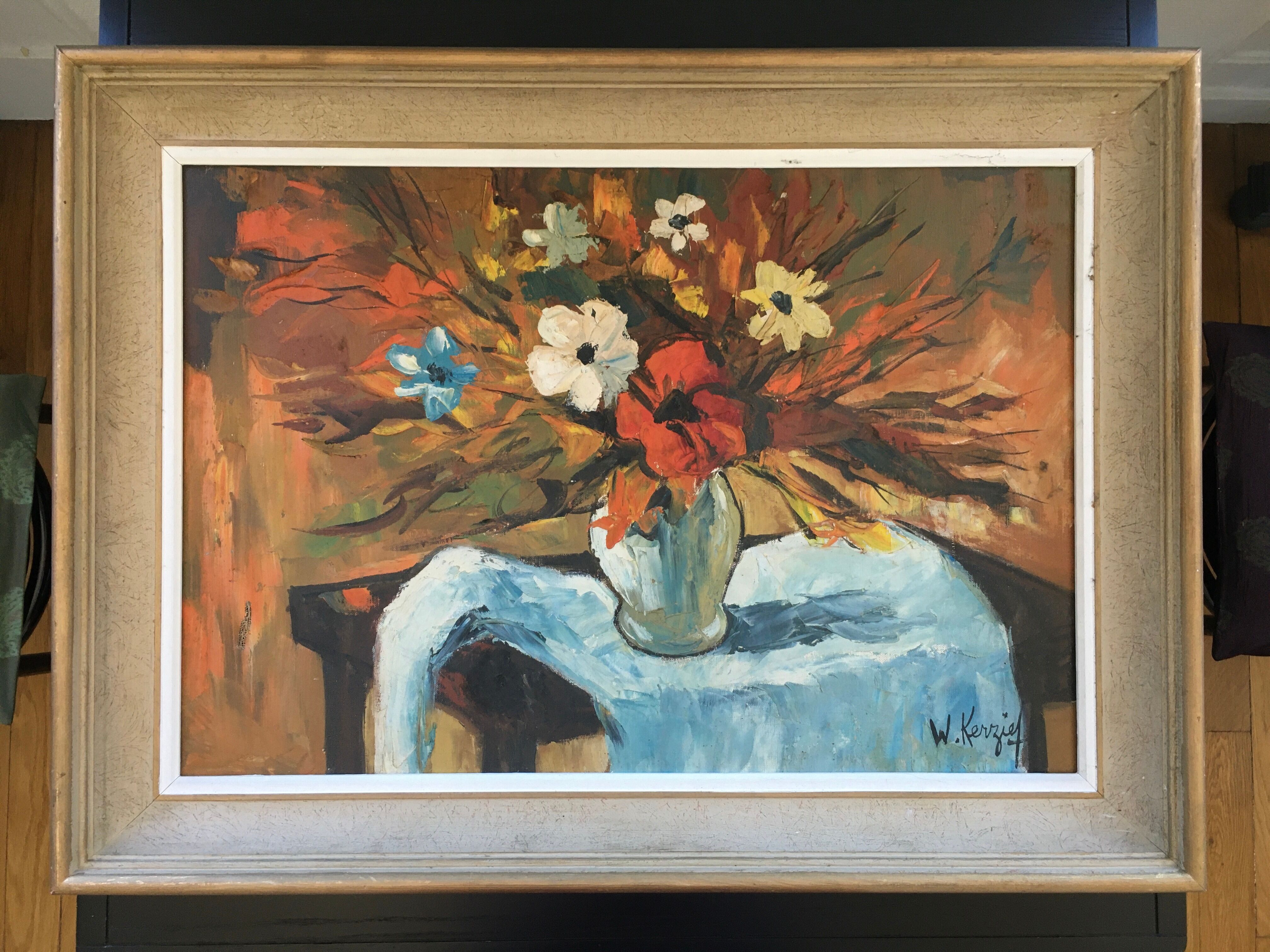 Bouquet table W.Kerzief