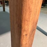 Farmhouse table, black top