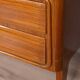 50s vintage sideboard sideboard in wood, brass and glass italian design
