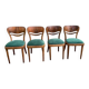 Complete set of pre-war THONET chairs.