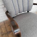 Pair of Halabala cocktail armchair, Czech, 1940