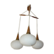 Suspension scandinave teck années 60