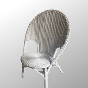 Vintage 1960/70 adult wicker rattan riviera armchair