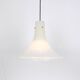 Superb large opaline glass pendant by Limburg, Germany, 1970s.